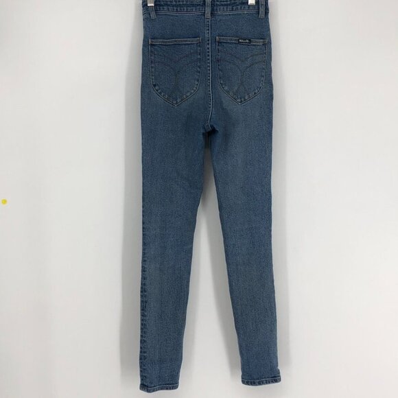 Rolla's Eastcoast Ankle High Rise Skinny Jeans - Stacey Blue size 26 - Picture 4 of 12